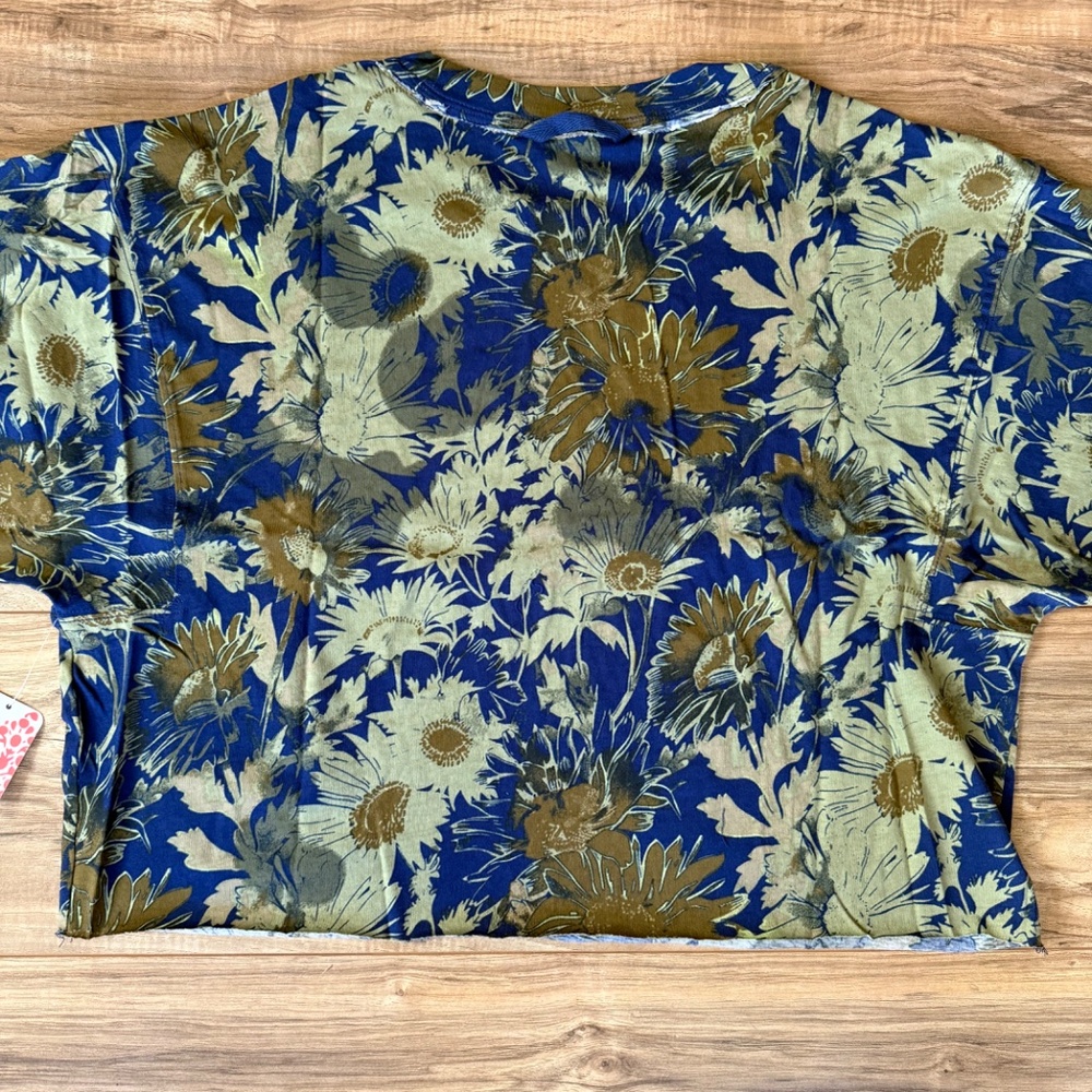 FP Movement Inspire Layer Print Floral Boxy Tee XS - Picture 8 of 16
